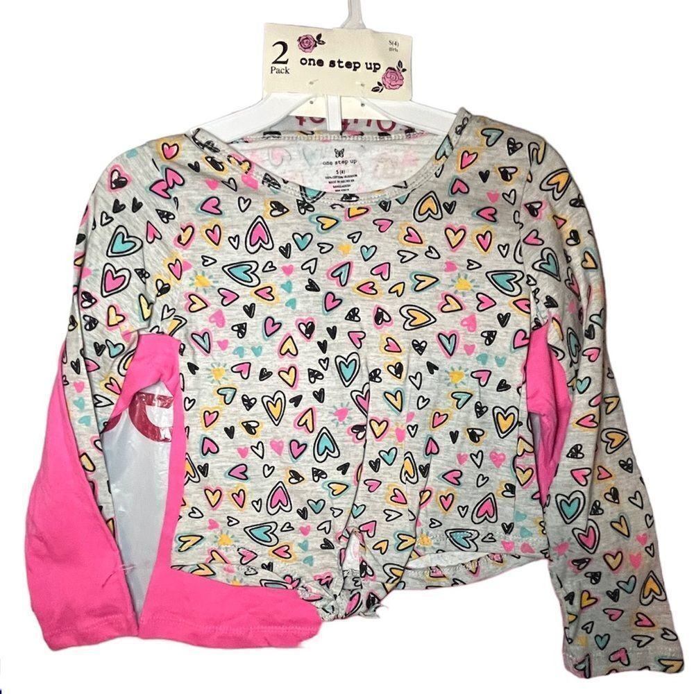 2PK Valentines t-shirts 4t